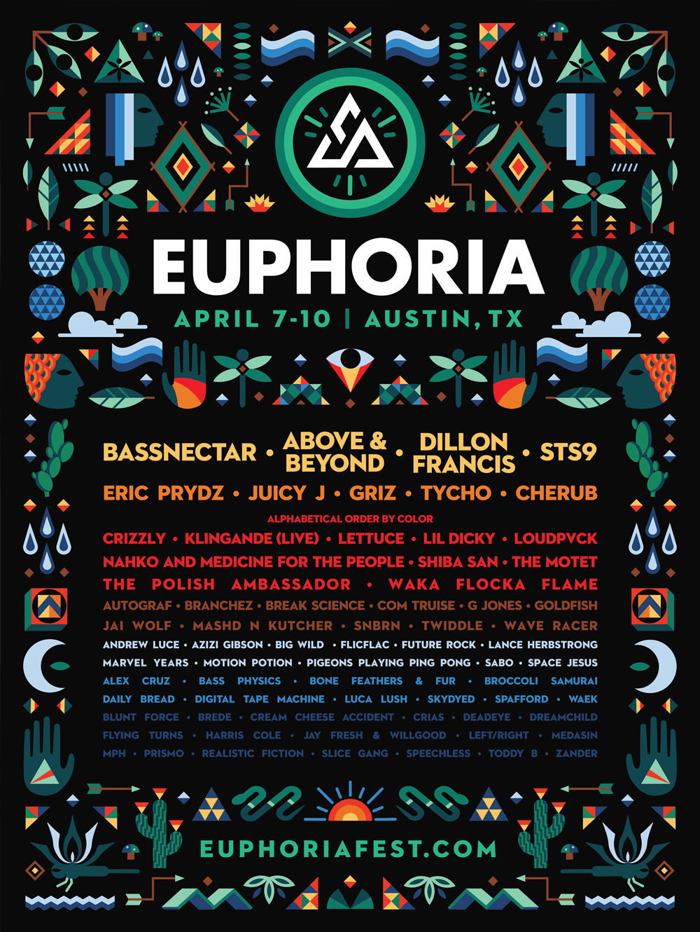 EuphoriaFestLineup