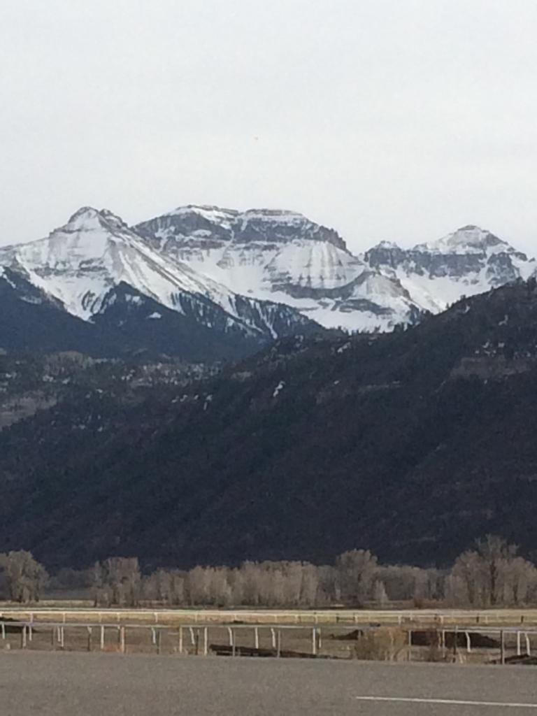 snowcovered mountains